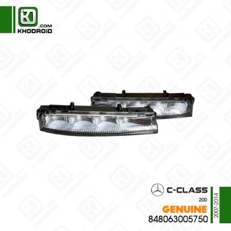 دی لایت led سفید بنز C200و 2007 تا 2014 جنیون 848063005750