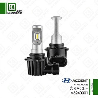 کیت چراغ جلو LED هیوندای اکسنت 2018 تا 2021 اوراکل لایتینگ V5240001