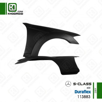 گلگیر اسپرت بنز s550 و 2009 و duraflex و 113883