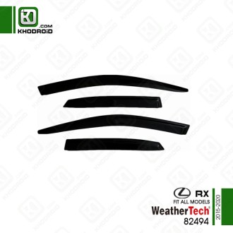 باران گیر شیشه لکسوس RX و 2015 تا 2020 و weathertech و 82494