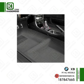 کفپوش یکپارچه بی ام و x3 و 2005 تا 2021 auto custom carpets و 187847665