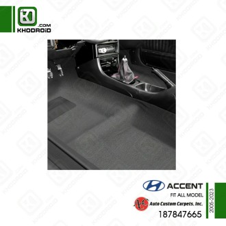 کفپوش یکپارچه هیوندای اکسنت 2005 تا 2023 auto custom carpets و 187847665